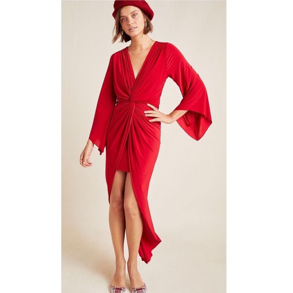 Anthropologie x MISA Teget Draped Dress - Picture 1 of 7